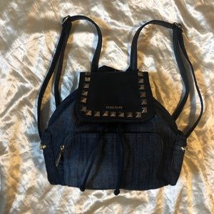 Brand new Bebe denim backpack